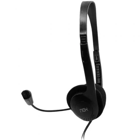 Nox Voice One Auriculares Estéreo con Micrófono Flexible para Llamadas
